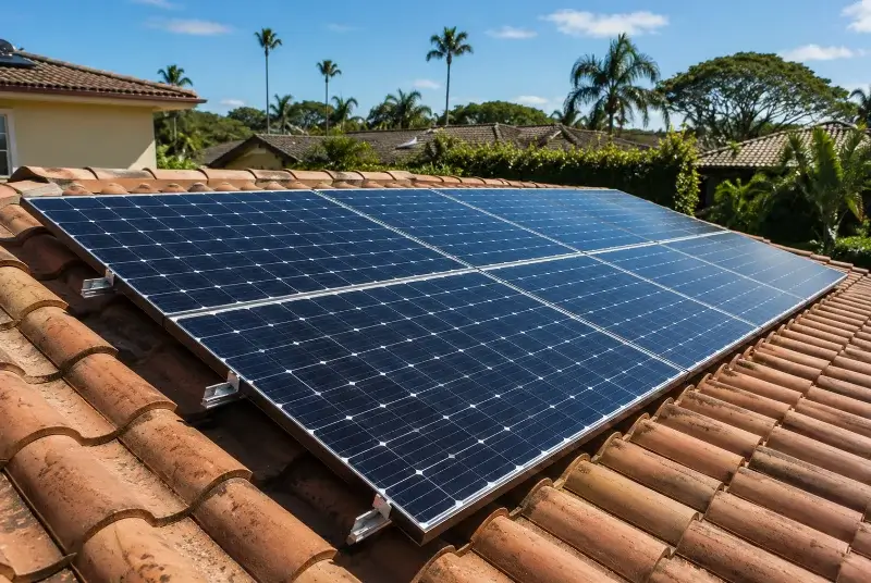 Installation de panneaux solaires à Villecroze