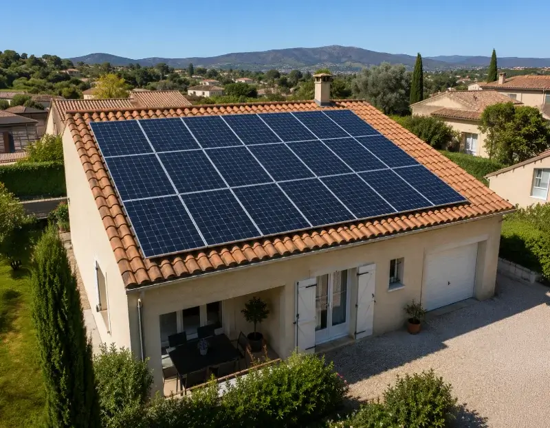 Prime à l'autoconsommation panneaux solaires Villecroze — aide financière de l'État